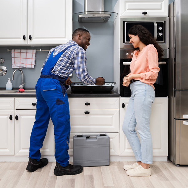 can you provide an estimate for cooktop repair before beginning any work in Hoxie KS